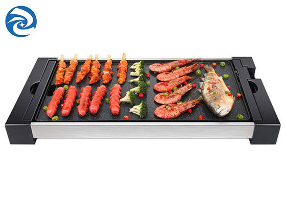 griglia elettrica che non dà fumo 110V 220V 625x316x65mm del BARBECUE 1800W