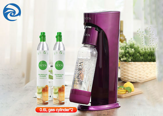 Macchina casalinga porpora 180mmx115mmx400mm della soda 0.6L