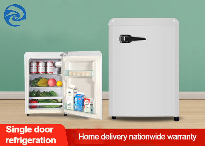75L 90L 118L retro Mini Fridges With Freezer bianco 2,6 pi3