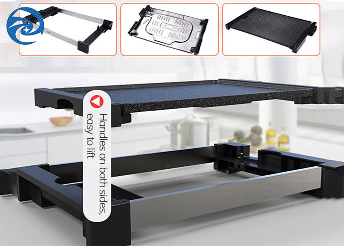 griglia elettrica che non dà fumo 110V 220V 625x316x65mm del BARBECUE 1800W