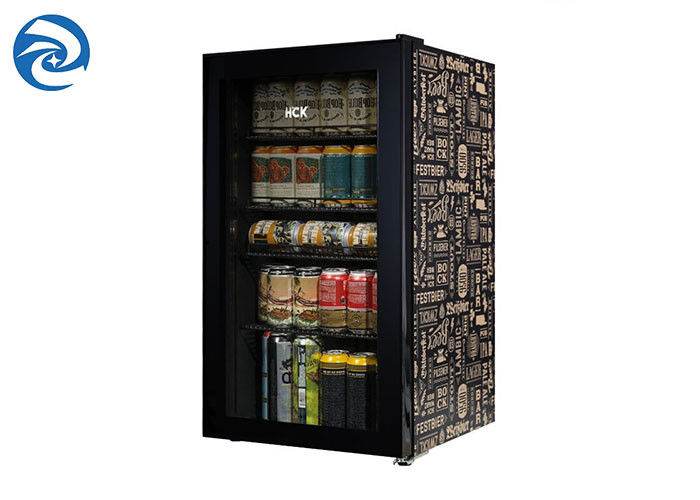 singolo Office Home Mini Fridges, piccolo congelatore della porta 88L di frigorifero 220V