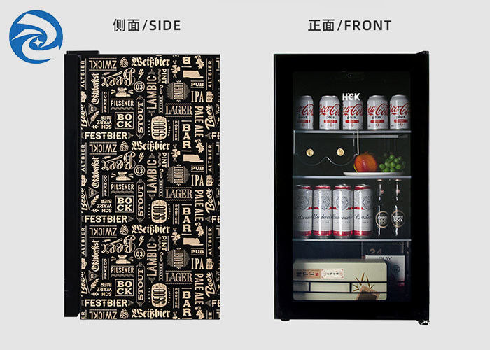 singolo Office Home Mini Fridges, piccolo congelatore della porta 88L di frigorifero 220V