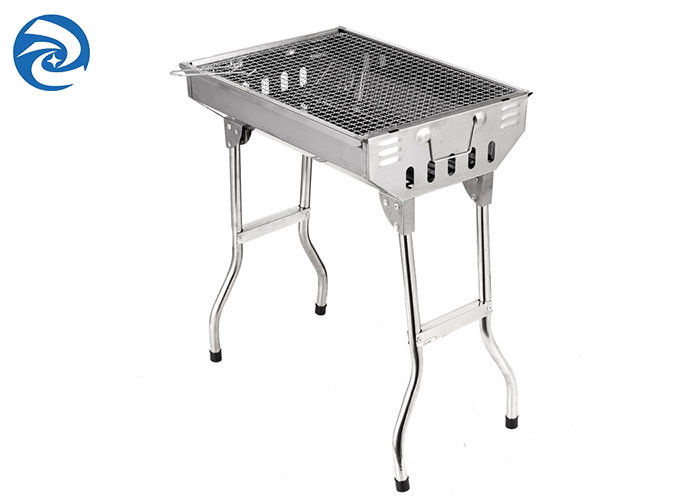 Piegatura portatile all'aperto della griglia 73x33x71cm del carbone di acciaio inossidabile