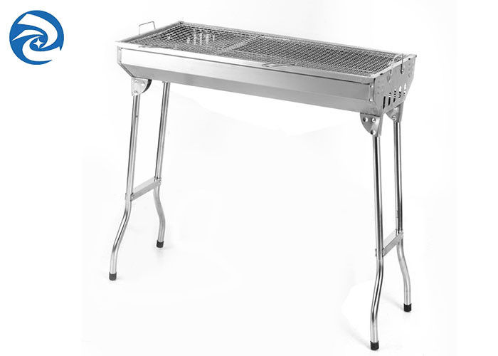 Piegatura portatile all'aperto della griglia 73x33x71cm del carbone di acciaio inossidabile
