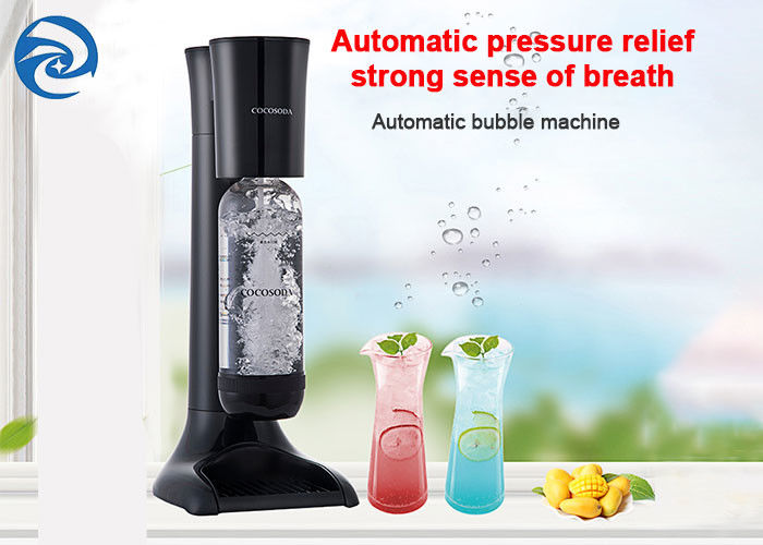Macchina nera dell'acqua della bolla della soda 360g completamente automatica