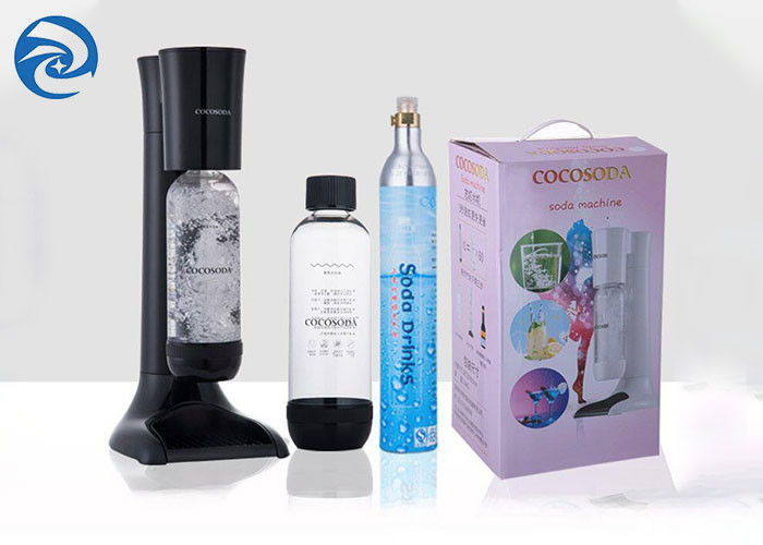 Macchina nera dell'acqua della bolla della soda 360g completamente automatica